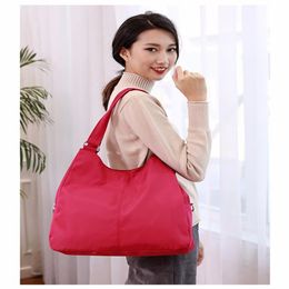 Lu Nylon Duffel Bag Yoga Handbag Gym Fitness Travel Outdoor Sports Bags Shoulder Bags Large Capacity Waterproof270J