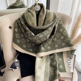 10% OFF scarf Chaopai Cashmere Scarf Women's New Autumn Winter Star Versatile Korean Edition Outwear Shawl for Warm and Thickened Neck Dual Use