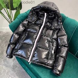 Men's Down Parkas Designers Mens S Clothing down jacket men and women Europe American style coat Highs Quality Brand coats cotton downjackets plus size S-4XL L230911