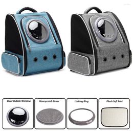 Cat Carriers Carry Backpack Carrier Space Bubble Pet For Small Dog And Puppy