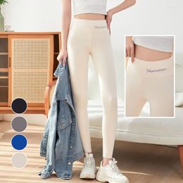 Women's Pants Womens Warm Leggings High Waist Tight Self-heating Thermal Thicken Pant For Ladies Slim Stretch Sport Yoga Legging Winter