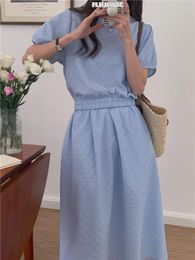 Work Dresses Cute Two 2-Pieces Outfits 2023 Woman Summer Short Sleeve Casual Chic Fashion Clothes Suits Crop Tops Skirts Sets