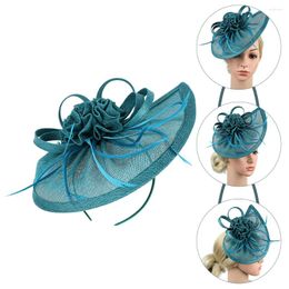 Bandanas Mesh Top Hat Tops Hats Headwear Fascinators Women Tea Party Make Imitation Womens Pink Wedding Miss