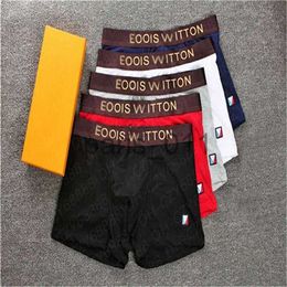 Underpants 2021 Brand men's boxer underwear designer men sexy Underpants 100% cotton shorts x0911