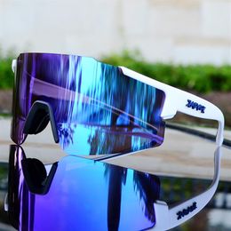 Cycling sunglasses Fashion cycling eyewear Men Women Mountain Bicycle Cycle Sunglasses MTB Sports Bike glass Polarised 3 lens with254P