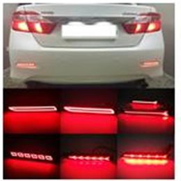 Car LED Rear Bumper Reflector Brake lamp For Toyota RAV4 Harrier Sienna EZ Alphard Aygo Mark X Lexus IS-F GX470 RX300 5630 NX RC246r