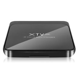 MEELO PLUS XTV Pro Stalker Smart Tv Box Android 9.0 Amlogic S905X3 XTREAM-Codes Set Top Box 4K 2G 16G Dual Band 5G Wifi BT Media Player