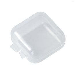 Storage Bags Transparent Plastic Box Mini Portable For Jewellery Crafts Stationery Cosmetics