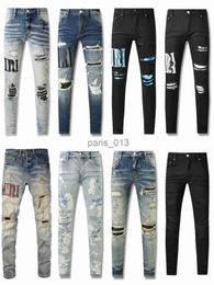 Men's Jeans 2023New Men Jeans Hole Light Blue Dark Grey Italy Brand Man Long Pants Trousers Streetwear denim Skinny Slim Straight Biker Jean for D2 Top quality x0911