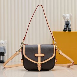 Vintage Bag Luxury Bag Underarm Shoulder Bag Women Crossbody Bag Top Handle Handbag Mini Purse Flap Canvas Oxidised Leather Designer Letter Gold Hardware Long Strap