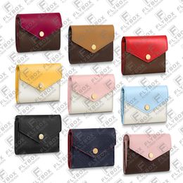 Woman Designer Luxury Fashion Casual ZOE Coin Purse Mini Wallet Key Pouch High Quality TOP 5A M62933 M62932 N60292 N60167 M62935 F2165