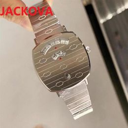 5A Quality Fashion 35mm Women Watch Quartz Movement Rose Gold Black Silver Wristwatches 316L Stainless Steel Montre DE Luxe Watche274P