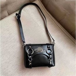 vivi bag Western Empress Cowhide unisex designer Shoulder Bag Crossbody Small Variance punk genuine leather handbags 230615