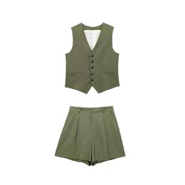 Taop Summer Womens Flat Blended Vest