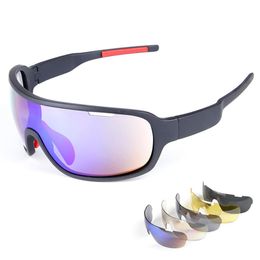 High Quality Brand Sunglasses Polarized Sports Eyewear UV400 Mens Sun Glasses Womens Wind Proof Goggles Cycling Sunglasses wit236S