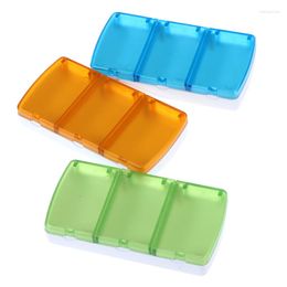 Storage Bottles Case Pills Organiser Portable Travel Tablet Container