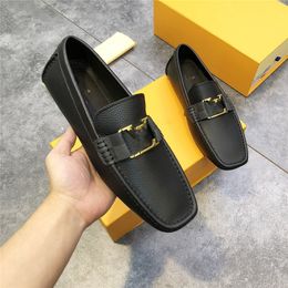 13model 2023 Black Men Shoes Casual Genuine Leather Mens Designer Loafers Moccasins Luxury Brand Italian Breathable Slip on Boat Shoes