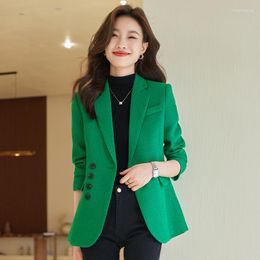 Women's Suits High Quality Fabric Formal Profession Blazers Feminino Women Ladies Office Work Wear Autumn Winter Outwear Tops Clothes