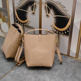 7A Nude cowhide Le 37 Bucket Bag Designer Shiny Leather Shoulder Bags Women crossbody tote 2-in-1 mini Purse high quality Luxurys handbags designers handbag pures