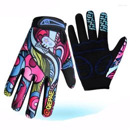 Cycling Gloves Fashion Bike Bicycle MTB DH BMX ATV MX Motorcycle Man Women Breathable Outdoor Sports Racing Riding261g