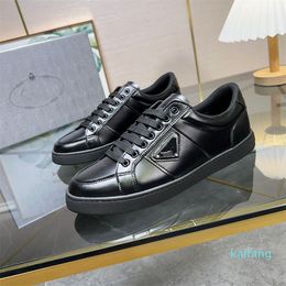 2023 Men Shoes Top Design Sneakers Re-Nylon Brushed Leather Nylon Mesh Brand Mens Skateboard