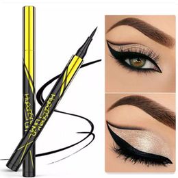 Eye ShadowLiner Combination 1PC Small Gold Pen Quickdrying Eyeliner Waterproof Longlasting BlackBrown Eyes Makeup Liquid Pencil 230911