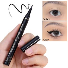 Eye ShadowLiner Combination Waterproof Black Eyeliner Long Lasting Nonsmudge Quickily Drying Smooth Matte Brown Liquid Pen Cosmetic Eyes Makeup 230911