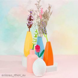 Blocks DIY Building Block Bouquet Toy Home Decoration Plant Flower Assembly Girl Toy Child Gift R230911