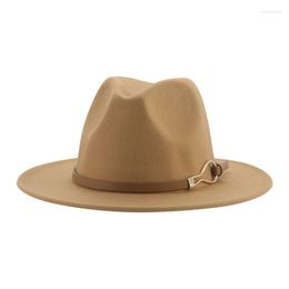 Berets Fashion Winter Fedora Hats Party Top Panama Felt For Men Women Jazz Cap Sombreros De MujerHat