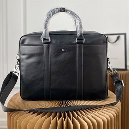 Briefcase Designers laptop bags handbag crossbody Bag men Briefcases Business style office handbags Large capacity business Leathe296Y