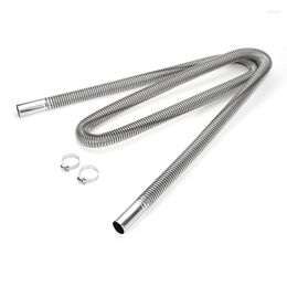 200cm Air Parking Exhaust Pipe With 2 Clamps For Tank Hose T