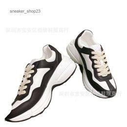 High Casual Designer Sneaker Shoes Shoe Mens Fashion Edition Rhyton Family Round Toe Thick Sole Comfortable Couple Sports
