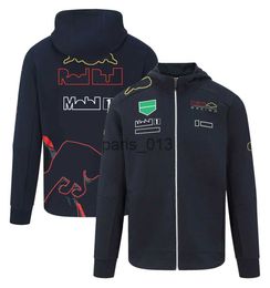 Others Apparel 2022 New F1 Team Sweater Formula One Racing Team Racing Suit Fans Men's Thin Fleece Sweater Warm Windproof Workwear Customization x0912