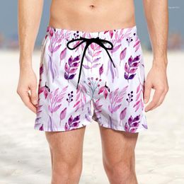 Men's Shorts 3D Summer Hip Hop Vintage Pattern Hawaiian Style Flower Comfortable Leisure Fashion Beach Set 2023