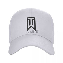 Ball Caps Ball Caps Fashion Golf Tiger Baseball Cap for Women Men Adjustable Woods Trucker Hat Outdoor 230620 x0912
