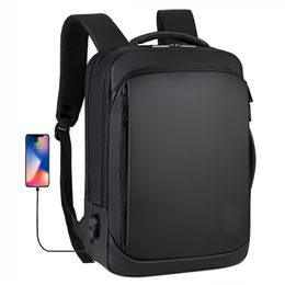 HBP 15 6 inch Laptop Backpack Mens Business Notebook Mochila Waterproof Back Pack USB Charging Bag Travel Bagpack 2023 Male Backpa2226