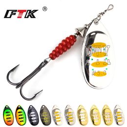 Baits Lures FISH KING Willow Spinner Bait 84g125g147g Copper Size 3#5# With 35647BR Treble Hook 2#10# Fishing Lure 230911