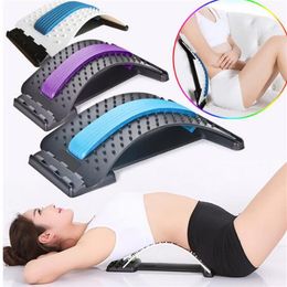 Stretch Equipment Back Massager Magic Stretcher Fitness Lumbar Support Relaxation Mate Spinal Pain Relieve Chiropractor message2656