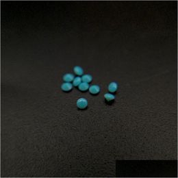 Loose Diamonds 212 Good Quality High Temperature Resistance Nano Gems Facet Round 0.8-2.2Mm Dark Opal Aquamarine Green Synth Dhgarden Dh1Mh