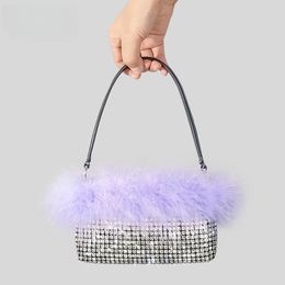 Evening Bag Clutch Purses for Women Rhinestones Purse Sparkling Envelope Bags