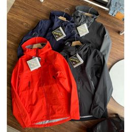 Mens Jackets High Quality ARC Three Layer Outdoor Waterproof SV Jacket Coat For Men And Women GORETEXPRO Casual Hiking 230912