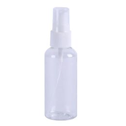 Fashion Plastic Perfume Spray Bottles 10ML 20ML 30ML 50ML 60ML 100ML PET Transparent Empty Bottle Refillable Mist Pump Perfume Atomizer
