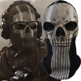 Party Masks Game Skull Ghost Mask Cosplay Costumes Props Tactics Makeup Halloween Party 230912