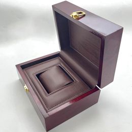 Watch Boxes Luxury Box One Slot Storage Organiser Piano Paint Baking Atmosphere Simple Dust-proof Wood Ins Gift