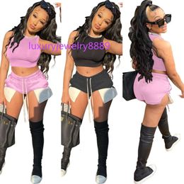 Summer Women Shorts Tracksuits Designer 2 Piece Set T Shirt Top Pants Outfits Ladies Sweatsuits Hot Clothing