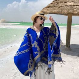 30% OFF scarf Yunnan Lijiang Tourism Ethnic Style Shawl Women's Sunscreen Tassel Scarf Wrapped with Hat Cape Vacation Photo