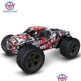 Electric/Rc Car Rc 2.4G 4Ch Rock Radio S Driving By Off-Road Trucks High Speed Model Vehicle Wltoys Drift Toys 220119 Drop Delivery Otguh