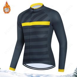 Cycling Shirts Tops Winter Jerseys Thermal Fleece Clothing MTB Bicycle Jackets Sports Team Bike Clothes Bibs Shockproof Pants 230911