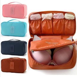 Duffel Bags Women Bra Underwear Travel Bag Multifunctional Storage Pouch Makeup Organiser Cosmetic Daily Toiletries Holder Luggage214Y