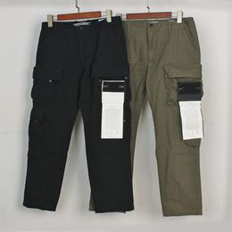 20SS Mens Designer Pants Ghost Piece Smock Anorak Cottom Splicing Pants Men Women Coats Fashion Multifunctional pocket pants D1H48231s